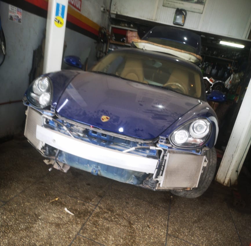 Peinture carrosserie en cabine